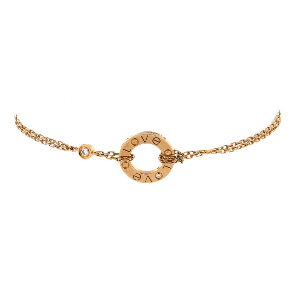 Cartier 2 Diamonds Love Bracelet